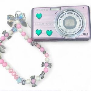 Sony Cybershot DSC-S950 Digital Camera - Battery + Charger (Pink) ULTRA RARE